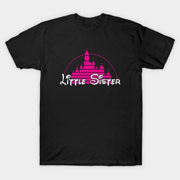 Little Sister T-Shirt by old_school_designs